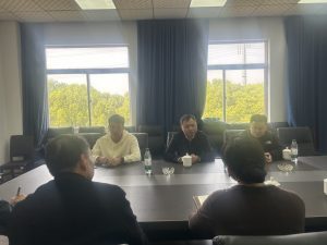 南昌縣小藍經開區黨工委委員、管委會副主任吳志強一行領導蒞臨江西制藥      考察調研